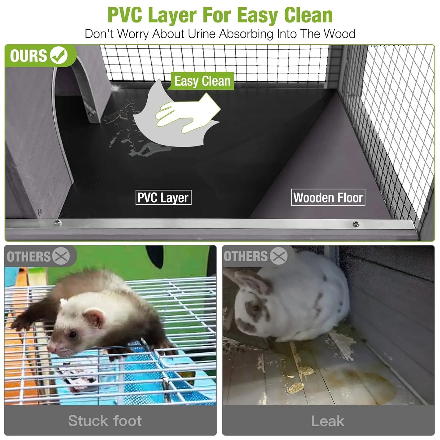 Multi Level Small Animal Cage For Chinchilla Ferret Rat