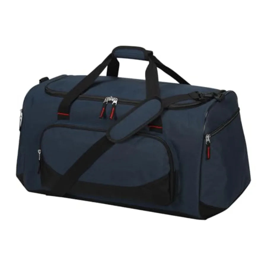 Nylon Gym Duffle Bag Heavy Duty With Multiple Pockets