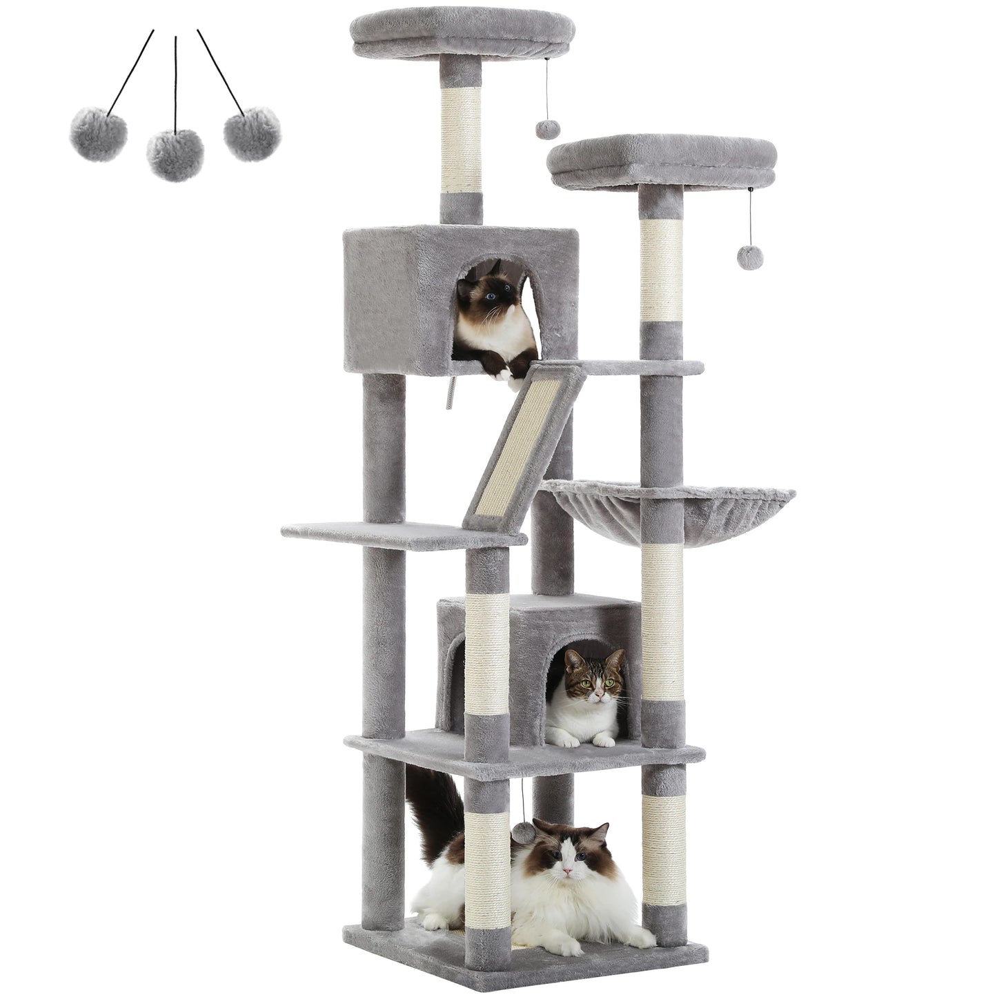 PAWZ Road Cat Tree Tower For Indoor Cats