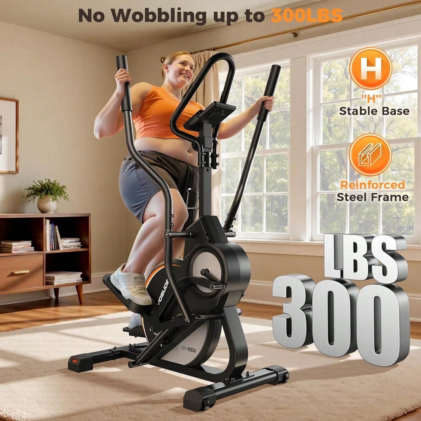 YOSUDA Cardio Climber 3 in 1 Elliptical Cross Trainer