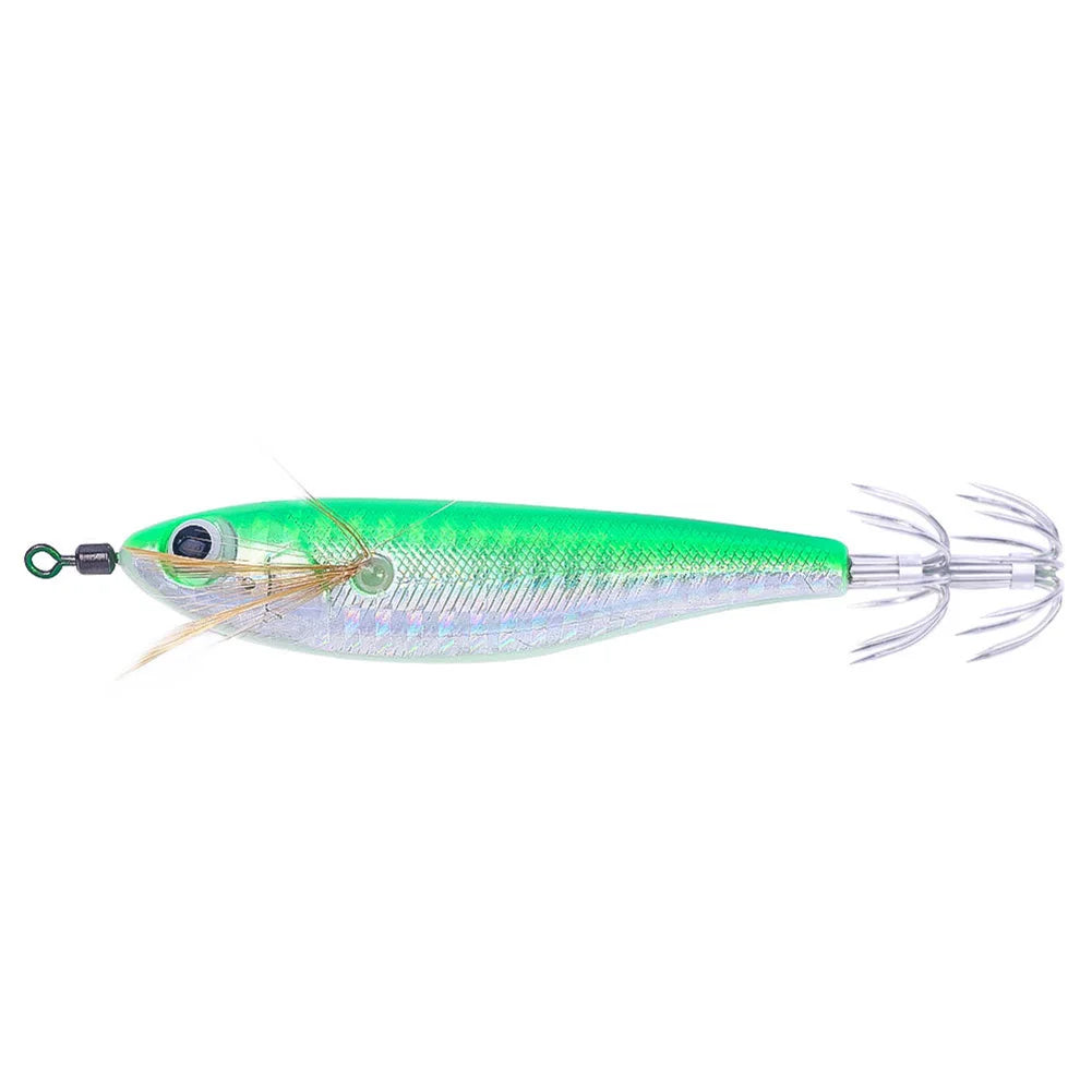 Cuttlefish Attracting Lure With Double Hook Glow Octopus Bait