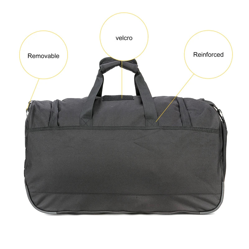 LQARMY Waterproof Gym Bag Military Tactical Duffle