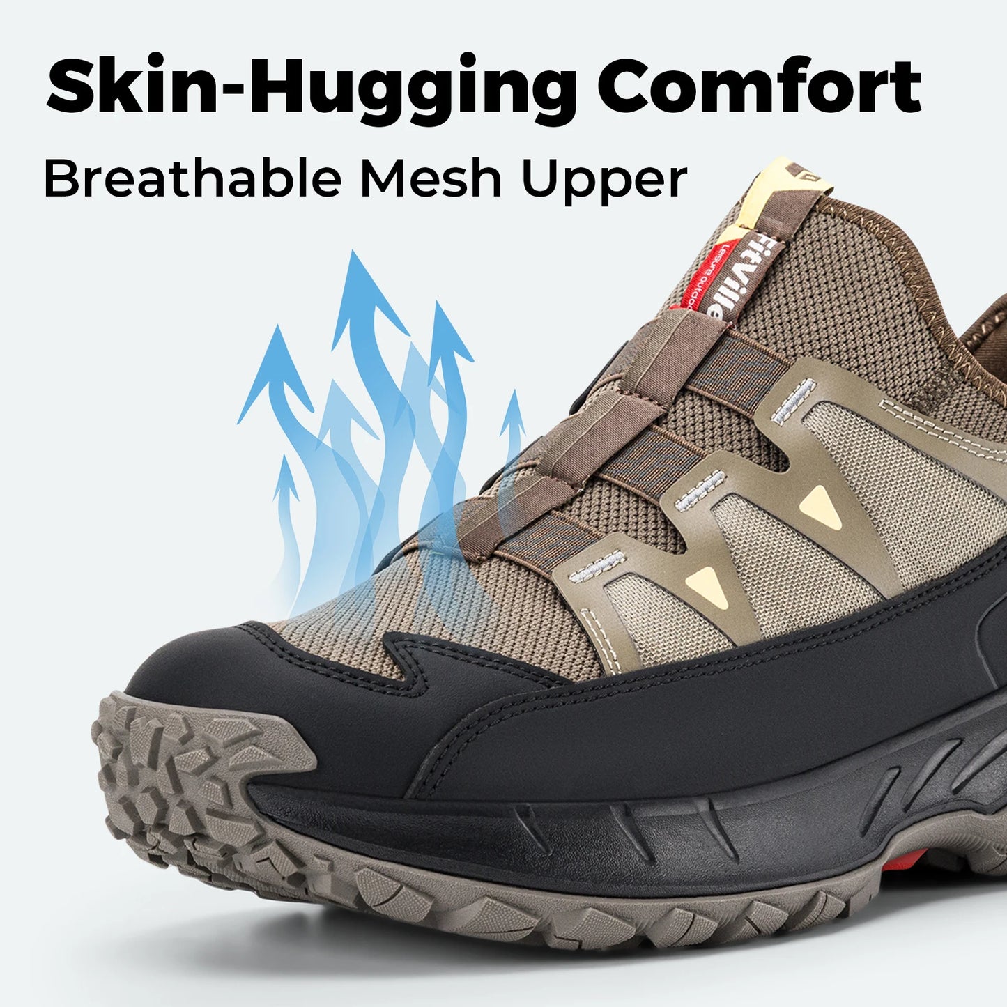 Fittington Men Slip On Shoes Arch Support Running Shoes