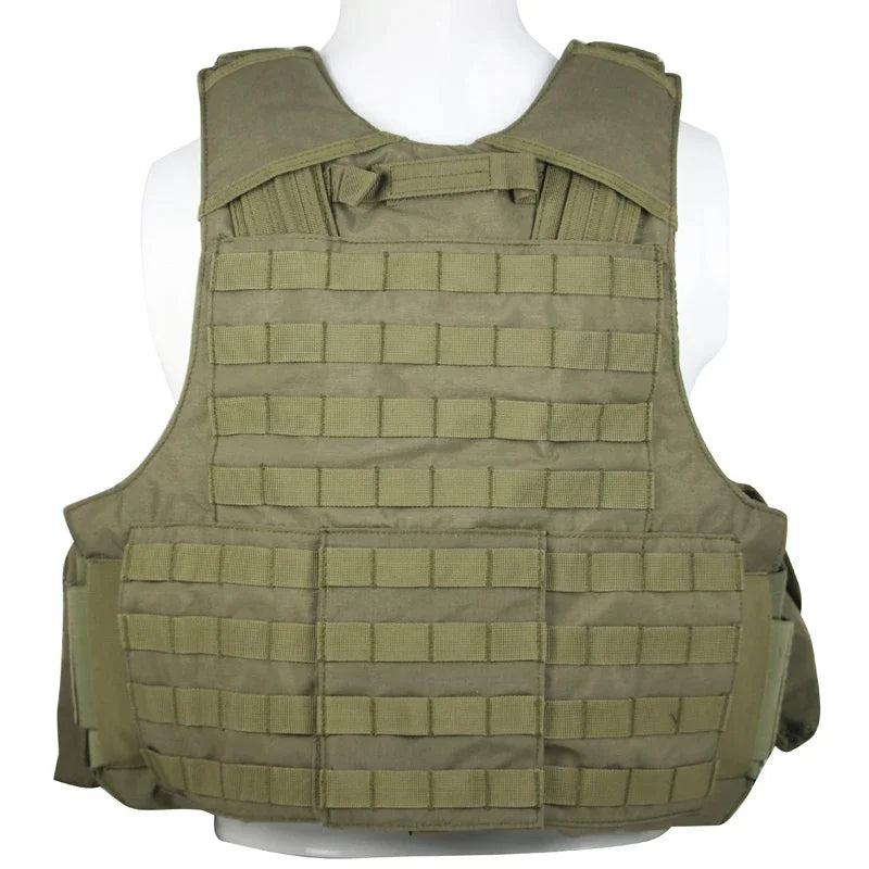 Tactical Vest Plate Carrier With Molle For Outdoor Armor