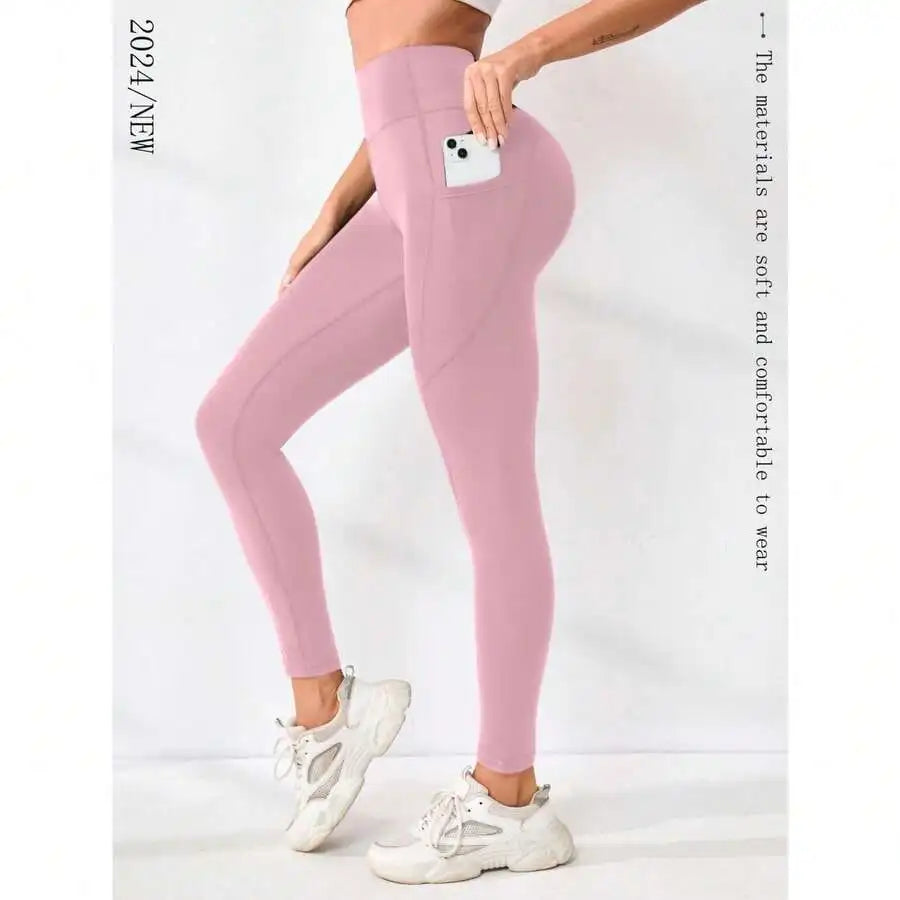 High Waisted Yoga Leggings With Pockets For Women Tie Dye Buttery Soft