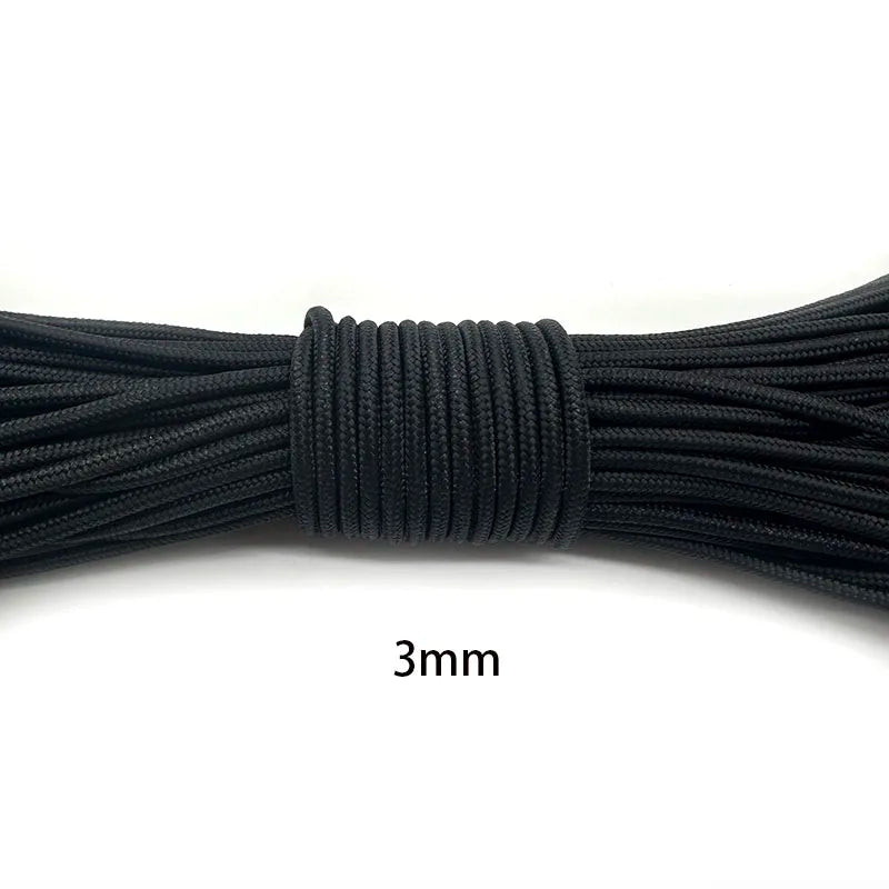 FLYER TANG Paracord Rope 1 to 5mm Diameter for Camping Survival DIY