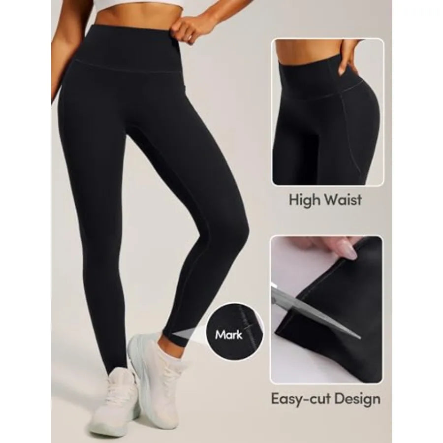 IUGA Invisible Scrunch Butt Lifting Leggings With Pockets Tummy Control