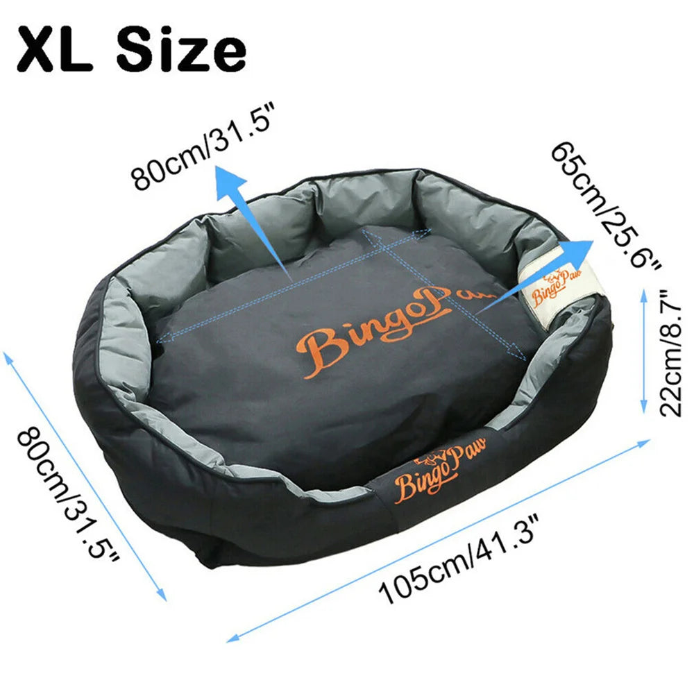 BORWART CN Orthopedic Waterproof Dog Bed Sofa Mat With Removable Cover