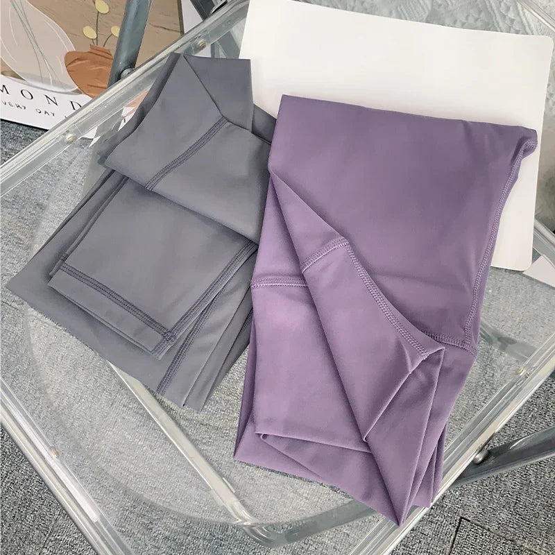 Zhumu Gym Yoga Leggings High Waist Breathable Quick Dry Women