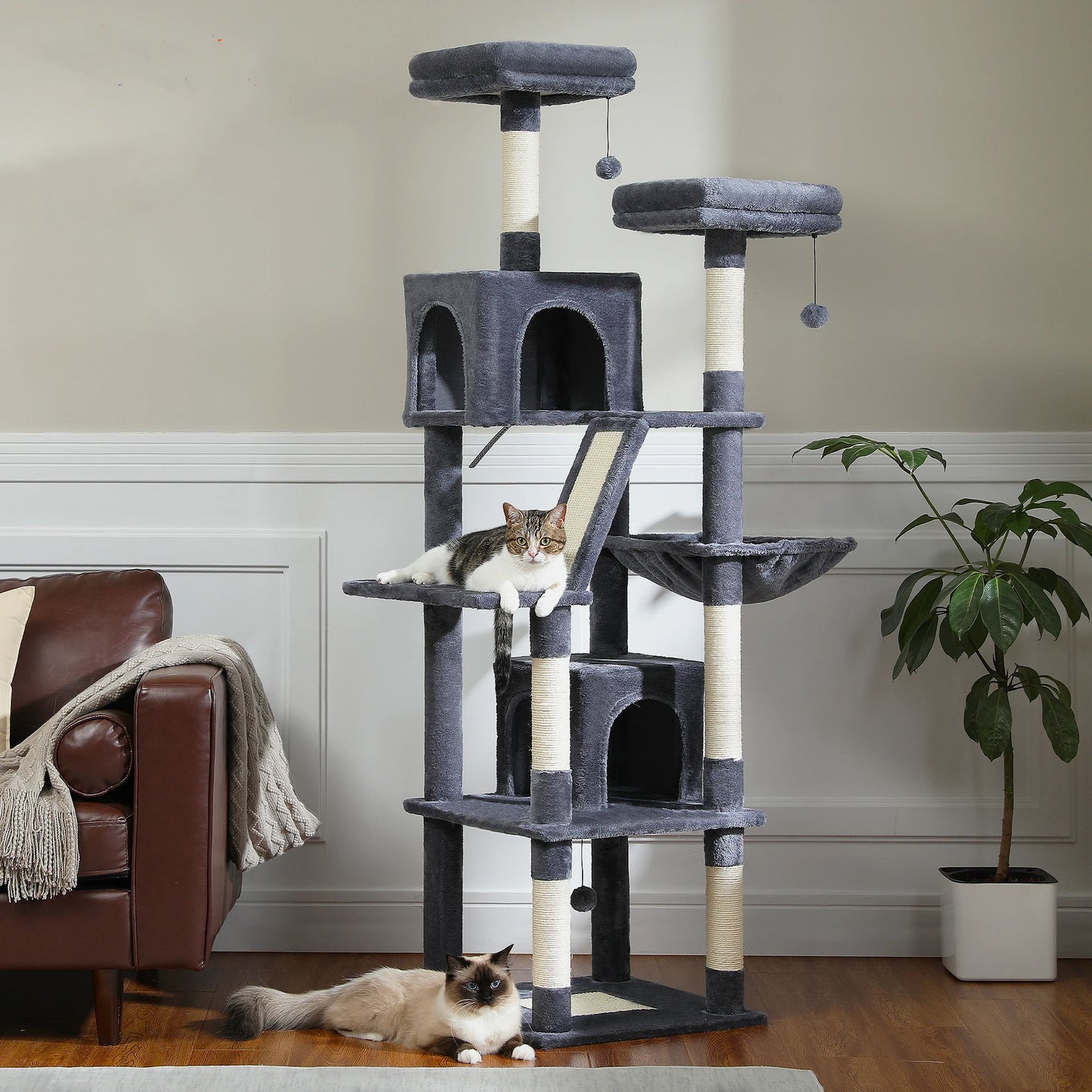 PAWZ Road Cat Tree Tower For Indoor Cats