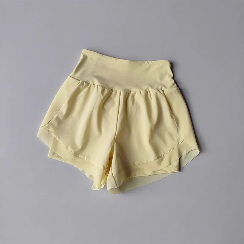 Women’s 2-In-1 Quick-Dry Mesh Shorts Running And Yoga