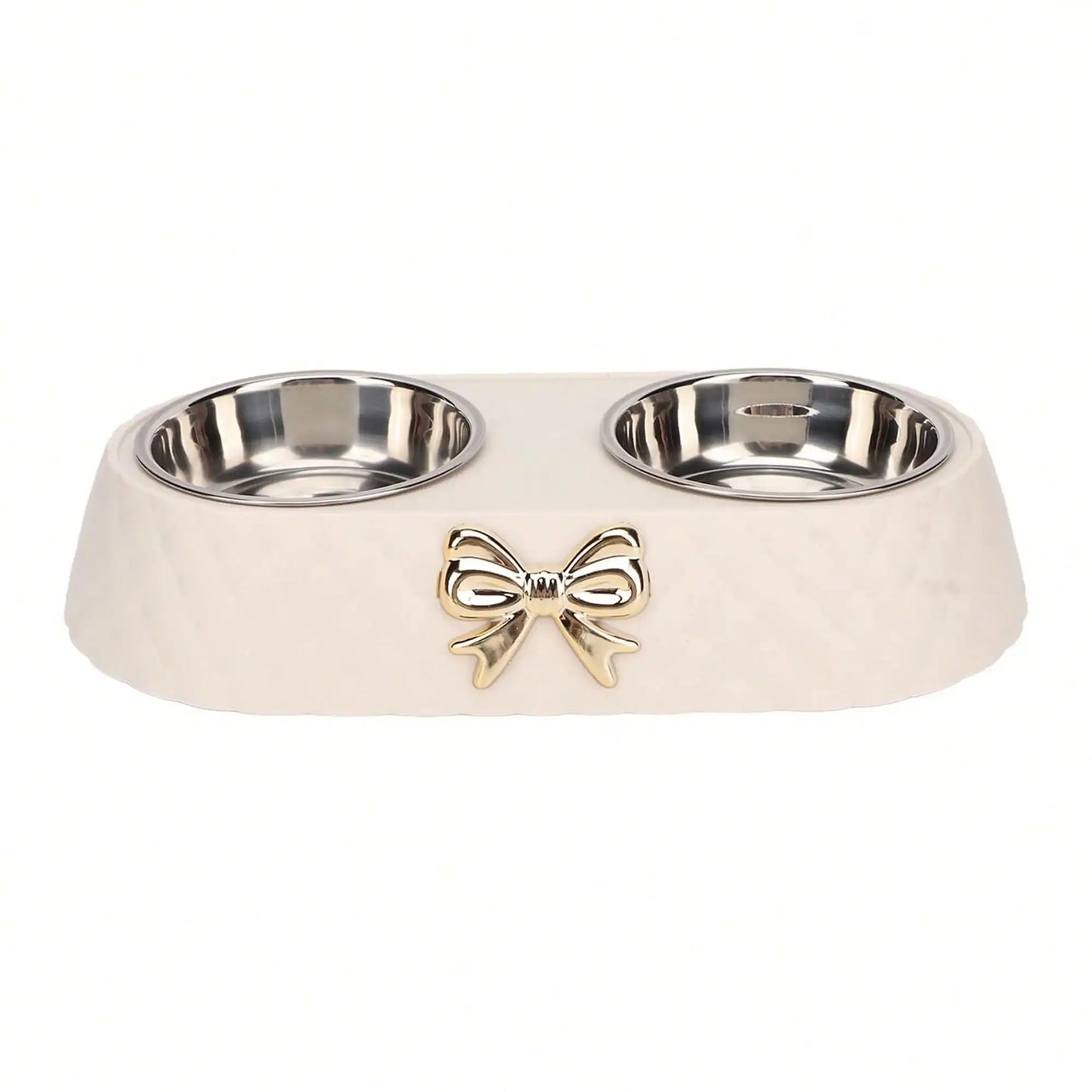 Double Stainless Steel Pet Bowls For Cats And Small Dogs