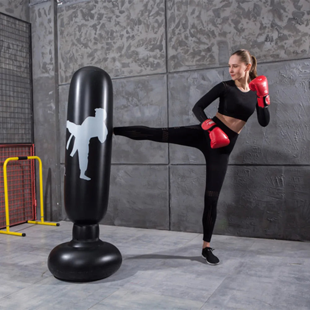 Inflatable Boxing Bag for Children and Adults PVC Standing Bag