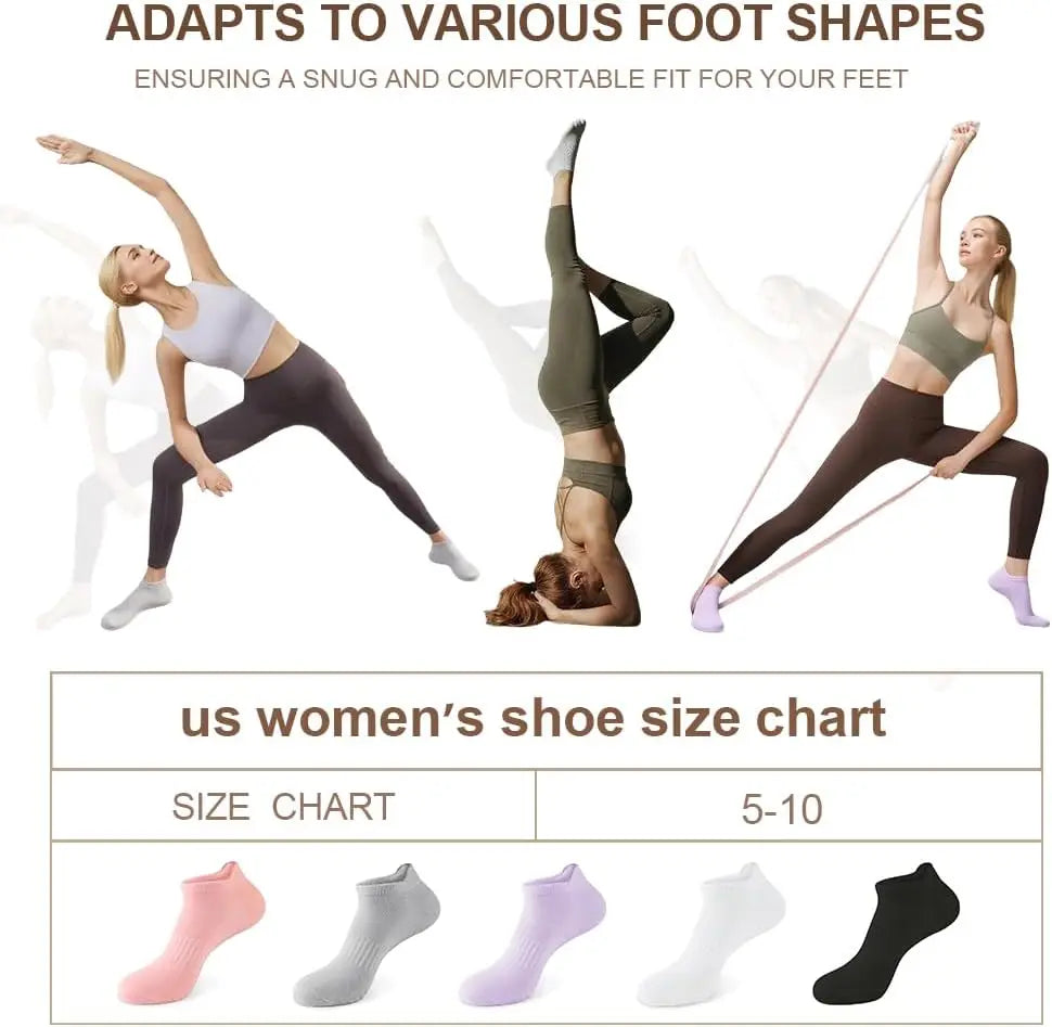 Non Slip Yoga Socks for Women for Pilates and Barre