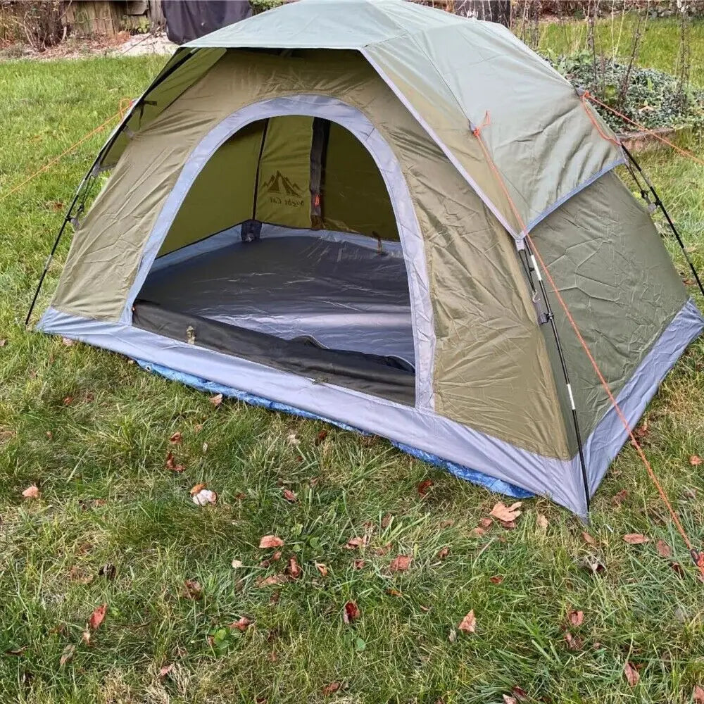 Night Cat 3 To 4 Person Backpacking Tent Waterproof Rainfly