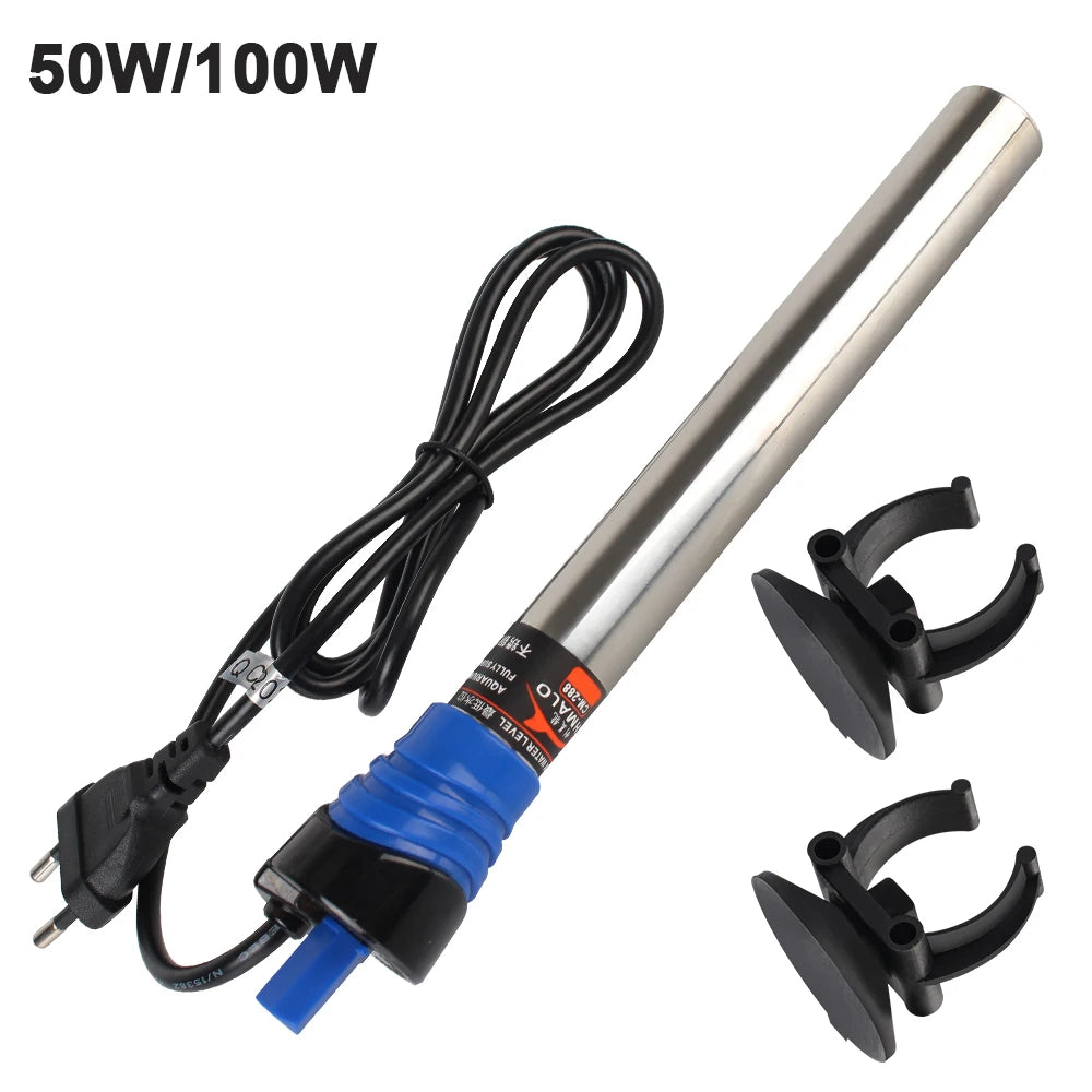 Fish Tank Heating Rod Thermostat 100W With EU Plug