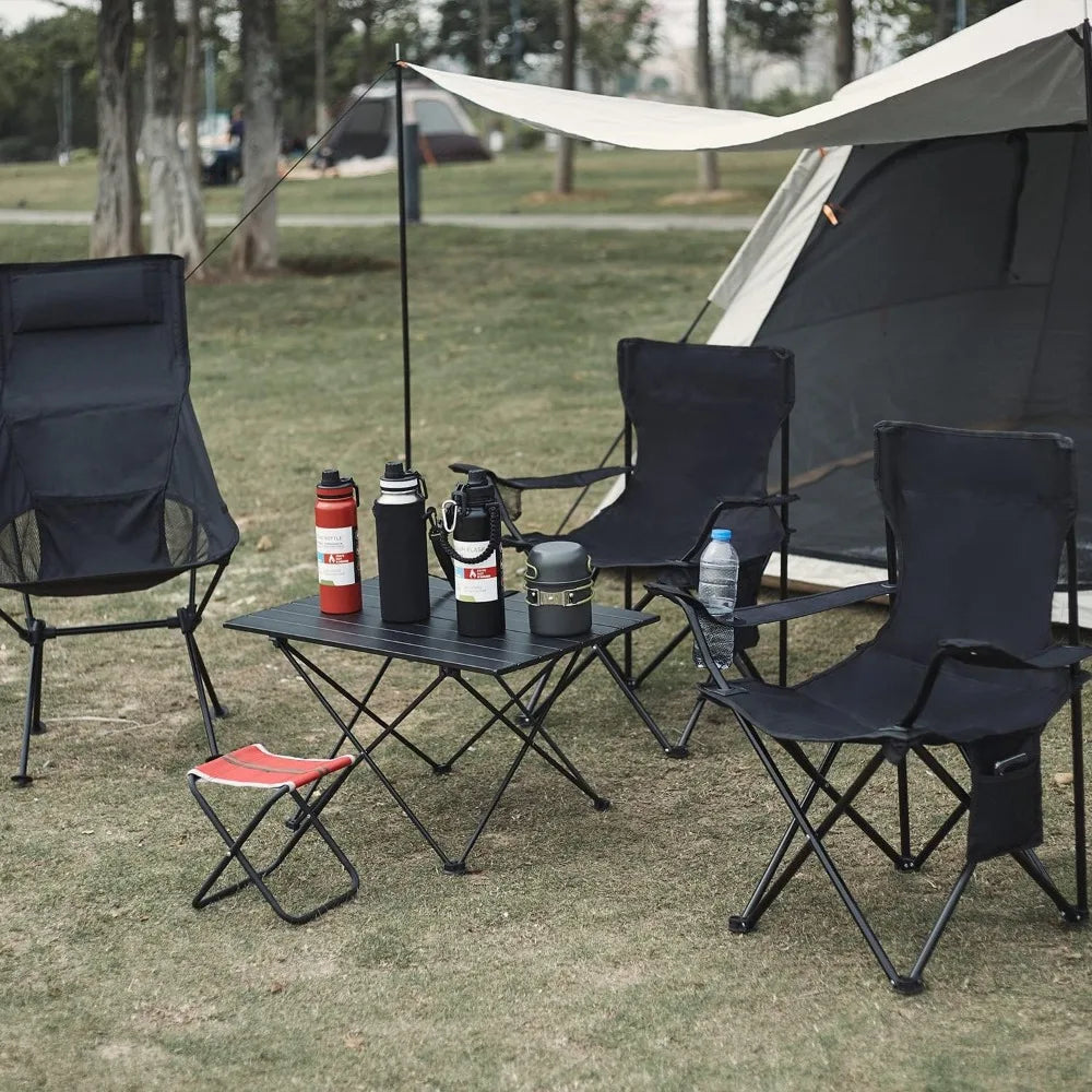XIUWO Lightweight Folding Camp Chair For Beach Lawn Patio Outdoor
