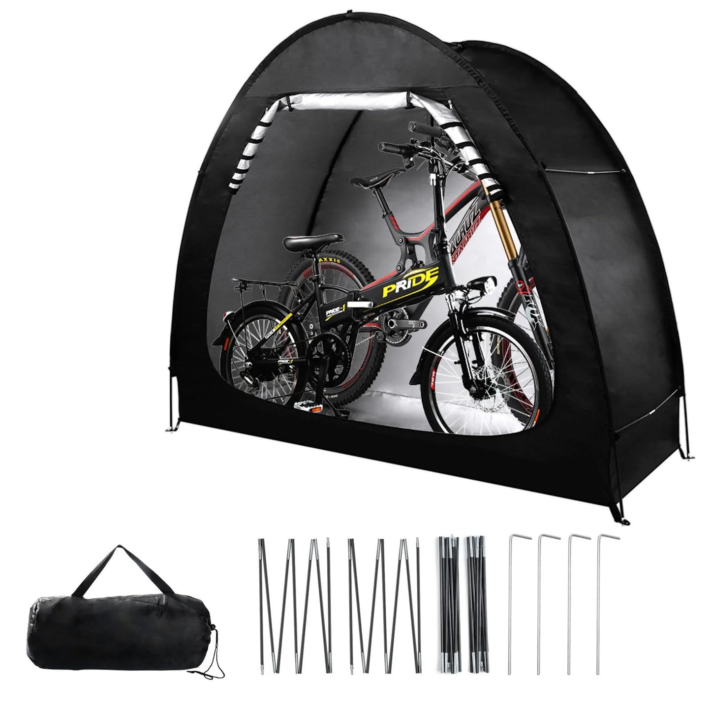 Outdoor Storage Bicycle Shelter Foldable Waterproof Tent