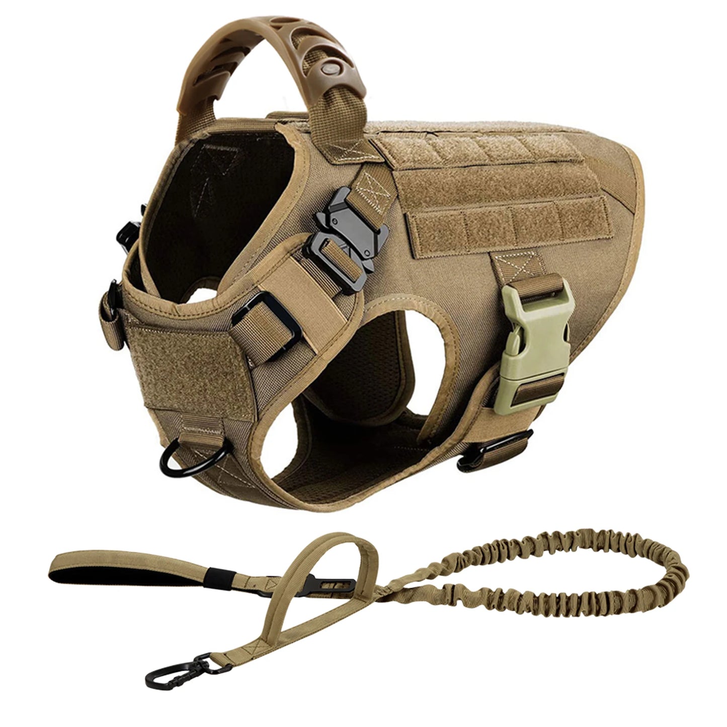 Dog Harness And Leash Set For Training And Walking