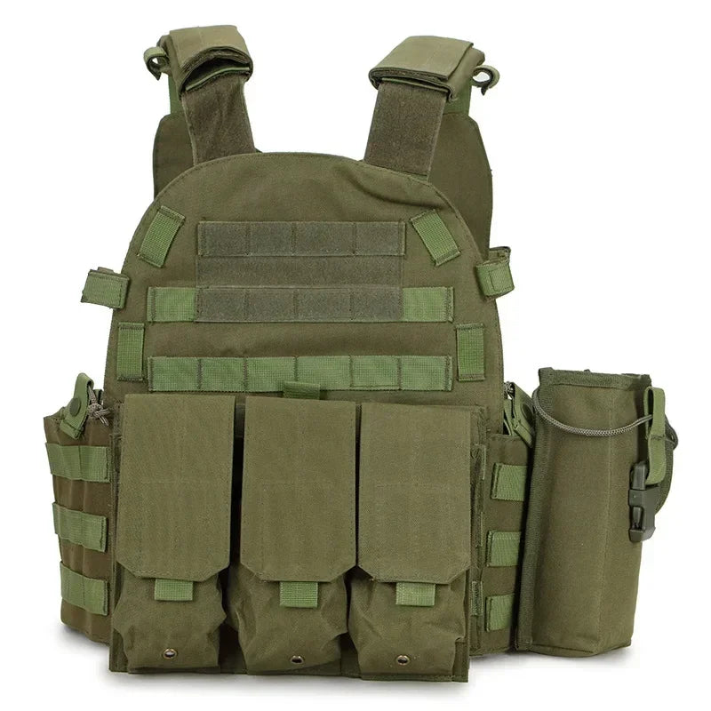 6094 Military Tactical Vest Body Armor Plate Carrier for Airsoft