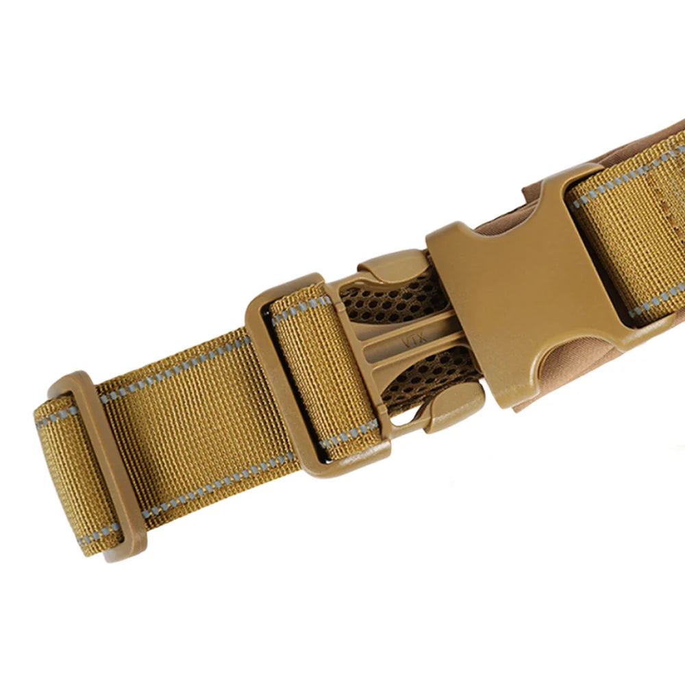 Tactical Anti-Pull Dog Harness Adjustable 1000D Nylon With Handle