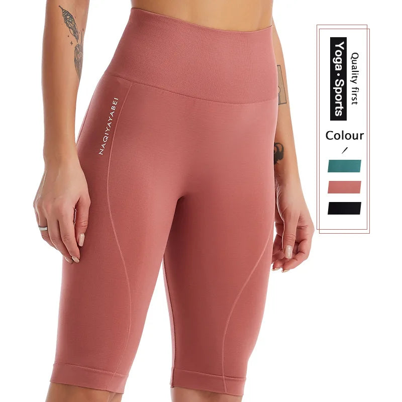Women's High Waist Yoga Pants Body Sculpting Breathable Quick Dry