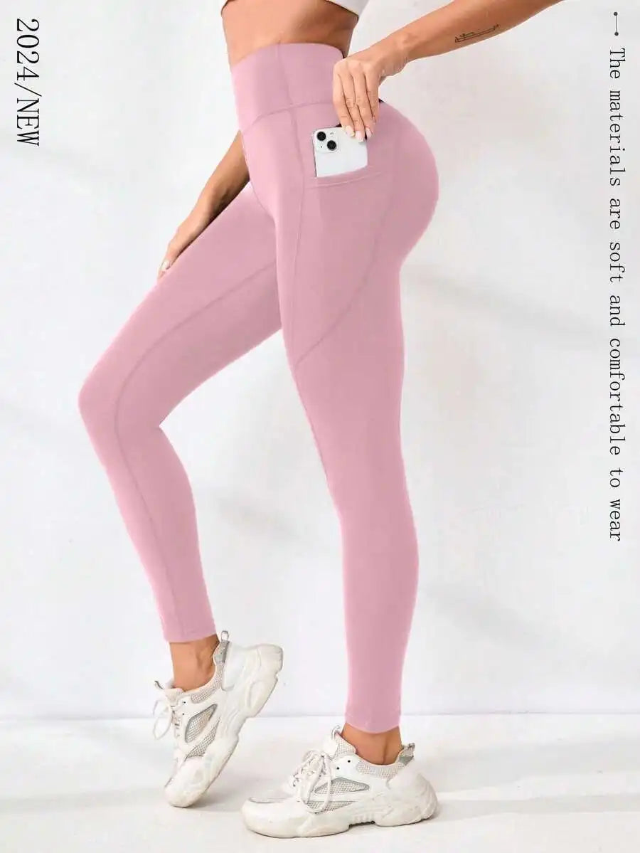 High Waisted Yoga Leggings With Pockets For Women Tie Dye Buttery Soft