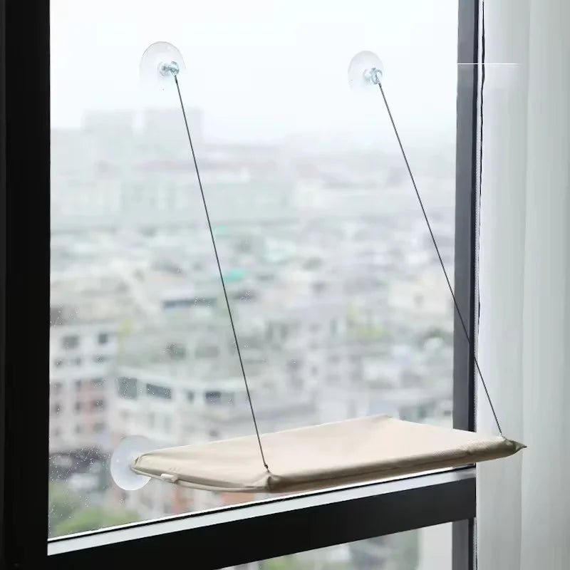 Winter Cat Window Hanging Hammock Bed With Suction Cup Mount All Seasons