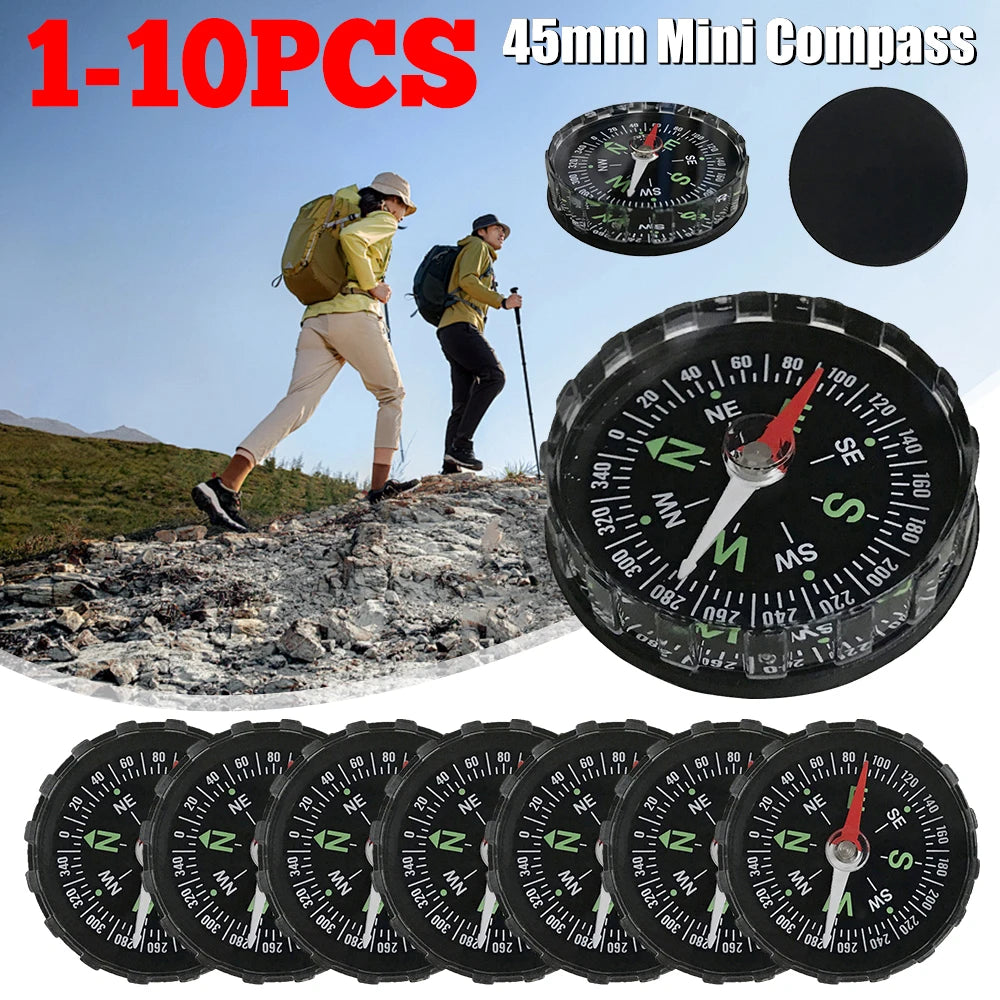 APWIKOGER Mini Portable Handheld Compass For Outdoor Camping Hiking
