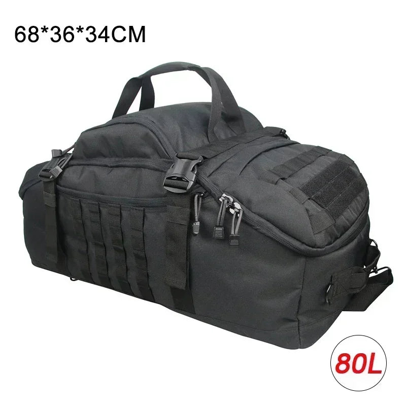 LQARMY Tactical Travel Bag Molle Duffle For Camping