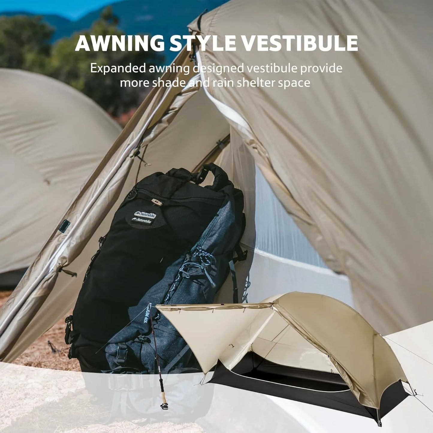 Naturehike Mongar UL Ultralight Backpacking Tent Shelter