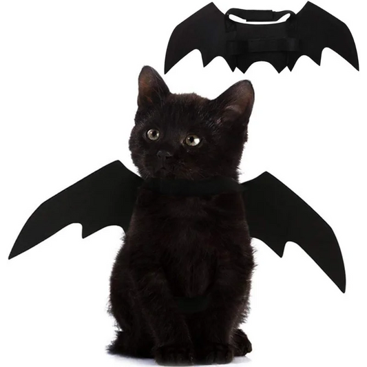 Pet Cat Bat Wings Halloween Costume Accessory For Pets