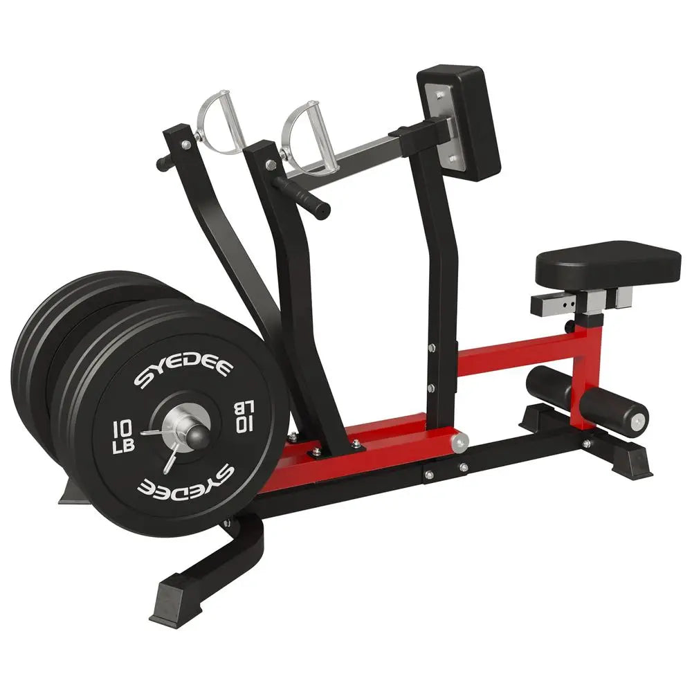 YTYIN Plate Loaded Lat Row Machine With Independent Arms And Multi Grip