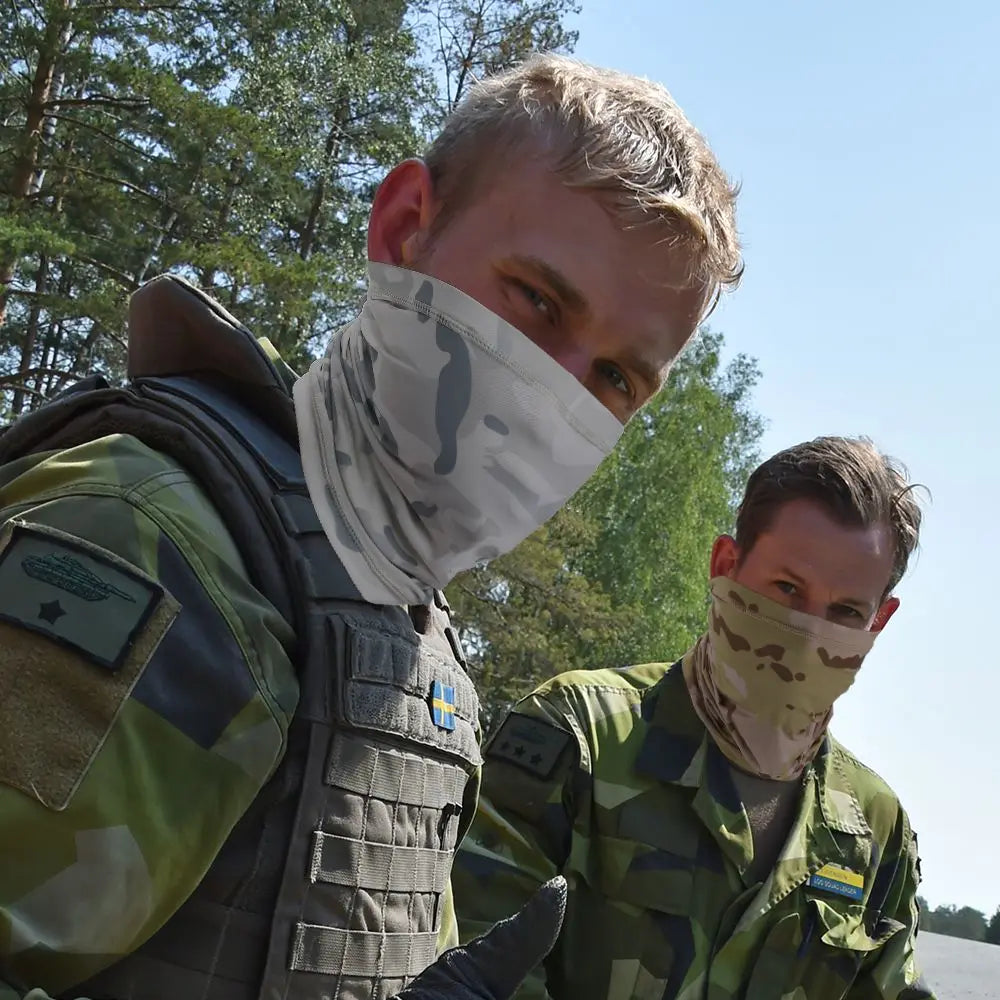 Summer Tactical Bandana Camo Breathable Face Mask For Cycling Outdoors